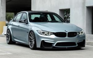 BMW M3 Sedan on Vossen Wheels (HF-3) 2019 года